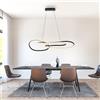Paul Neuhaus Twist lampada a sospensione, LED, 2765-18, Twist [Lampade per Interni > Lampade a Sospensione]
