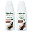 F&F Srl MiglioCres Shampoo Riequilibrante, 2 x 200 ml