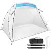 TILSWALL Cabina di Verniciatura Tilswall 8.86 x 5.91 x 5.58 ft, Tenda Spray Portatile Grande con Pavimento Integrato, Ganci Antivento & Picchetti per Progetti Fai-Da-Te, Verniciatura Mobili e Rivestimento