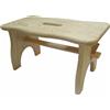 VESTIAMO CASA - Sgabello in legno - h20x40x20 cm