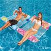 Huifoo Gonfiabili per Piscina 2 pezzi, Materassino Mare, Materassino Gonfiabile Mare, poltrona lounge multifunzionale 4 in 1 per poltrona gonfiabile, Amaca Galleggiante con Pompa d'aria Manuale, colorato