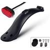 Yungeln Parafango Posteriore per Monopattino con fanali Posteriori Compatibile con Scooter Elettrico Xiaomi 1S M365 PRO