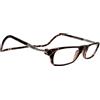 CliC Eyewear - Occhiali da lettura uomo e donna XXL - Occhiali da lettura con calamita - In Poliammide TR90 - Occhiali Monofocali Flessibili - Tortoise 1.5