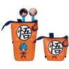KARACTERMANIA Dragon Ball Super-Astuccio Cute + 2 Penne Gel Cancellabili, Arancione, 11,5 x 17 cm