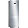 Bosch PRONTA CONSEGNA - SPEDIZIONE IMMEDIATA Frigorifero Combinato Libera Installazione Acciaio Inox No Frost Altezza 203 cm Classe E Serie 4 Bosch KGN49XLEA