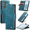 Phernykas Cover per Z Fold 6 Libro Pelle Portafoglio, [Porta Carte] [Magnetica] Premium PU Flip Wallet Custodia Cellulare Protection per Samsung Fold 6 Leather Case, Blu-verde