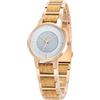 Zeitholz Orologio Solare Donna - Freiberg, 34mm in Legno di Sandalo o Rovere, con Tecnologia Solare Giapponese Avanzata e Design Elegante e Sostenibile