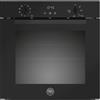 F.LLI BERTAZZONI MODERN FMOD6093ESB1, Forno da Incasso Nero, Elettrico Multifunzione, 76L, 9 Funzioni, Display LED, Manopole Soft Touch, Autopulente, Classe A, Nero, cm. 60X60