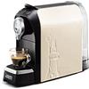 Bialetti Super, Macchina Caffè Espresso, Funziona esclusivamente con Capsule Bialetti, Bianco Latte