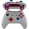eXtremeRate Multicolori Tasti Luminosi DTFS LED Kit per Xbox One S X Controller Joystick Model 1708 D-pad Levette Analogiche Bumper Trigger Pulsante ABXY(NON Include Controller)-Rosso