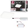 Paulmann 92396 - Pannello LED da incasso Veluna VariFit, IP44, 75 x 75 mm, rettangolare, con 1 lampada da soffitto da 4,5 Watt, in plastica satinata, 4000 K