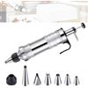 Sqxaldm Pressa per Pasticceria in Acciaio inox Presse Per Pistola Macchina per Biscotti Professionale Siringa per Dolci Dolci Penna Per Decorare Torte Cone 6 Beccucci, per Cupcakes, Pasticceria （Nero）