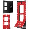 Tyeyober Ring Campanello Supporto per Ring Video Doorbell Wired,supporto adesivo per campanello con cuscinetto adesivo,piastra posteriore per Ring Doorbell Wired,accessori per ufficio,appartamenti e casa