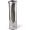 NOVA ITALF Tubo in acciaio inox per canne fumarie L1000mm (DN 80)