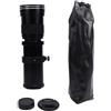 Lazmin112 420-800mm Teleobiettivo Teleobiettivo, F8.3-16 MANUALI Focus Zoom LENS per D500 D610 D7200 D7000 D3500 D3400 D3300 D3200 D3100 CAMERA