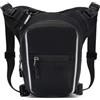 YINGLANG Marsupio da Gamba Moto Uomo e Donna Espandibile Borsa da Gamba con 2 Riflettente Marsupio Cosciale Borsello Sportivo con Multitache per Trekking Ciclismo Viaggio Campeggio Pesca (nero)