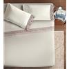 Ipersan Completo Naturale 1 Piazza Misto Lino Rigato Completo Naturale, Cotone, Beige