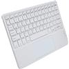 ciciglow Tastiera Bluetooth da 10 Pollici, Tastiera con Touchpad, Mini Tastiera Multifunzione, Copritastiera Quadrato, Bluetooth Esterno, Batteria Integrata da 180 mAh