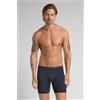 Intimissimi Boxer Lungo In Microfibra Blu