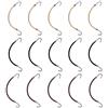 PLABBDPL 15 Pezzi Ganci per Capelli Elastici per Capelli Styling, Ganci Coda di Cavallo per Donne e Ragazze
