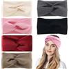 XSHAO® 6 Pcs Fascia Larghe per Capelli Donna, Fasce per Capelli Donna Estive Fasce Elastica Turbante Fascia per Capelli per Yoga/Sport/Corsa/Esercizio Fisico