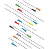 Securmed CATETERE URETRALE IN PVC SECURDRAINVIA CH 08 LUNGHEZZA 20 CM DA DONNA PUNTA NELATON ASTUCCIO DA 100 PZ