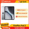 OnePlus Versione globale OnePlus Pad 2 Snapdragon 8 Gen 3 Chipset 3K 12.1 pollici Display 9510mAh Batteria 67W SUPERVOOC Carica 13MP Fotocamera posteriore Tablet - 12GB+256GB Gray