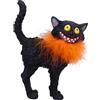 Nemesis Now Furdinand D6750A24 - Statuetta di gatto nero, in resina, 23 cm, ornamento a forma di gatto nero, da collezione, in resina di alta qualità, accuratamente dipinto a mano