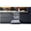 Hotpoint HIS 7030 WEL Lavastoviglie da Incasso a Scomparsa Totale 14 Coperti Classe energetica D 7 programmi Terzo cesto 59.8 cm inox