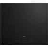 Beko HII 64200 MT Piano Cottura Induzione 4 Fuochi 60 cm Vetroceramica colore Nero