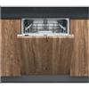 Hotpoint HI 5030 W Lavastoviglie da incasso a Scomparsa Totale 14 Coperti Classe energetica D 14 programmi Motore Inverter Terzo cesto 60 cm Argento