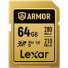 Lexar SDXC Pro Gold Series ARMOR UHS-II V60 64GB