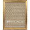 Lawrence Frames Classic Bead Cornice portafoto, Polistirolo, Oro, 8x10