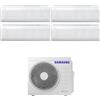 Samsung Climatizzatore Samsung Windfree Avant S2 Quadri Split 7000+7000+9000+18000 btu Wi-Fi AJ080TXJ4KG/EU