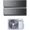 Hisense Climatizzatore Hisense Energy Pro X Black Dual Split 9000+9000 btu Wi-Fi 2AMW35U4RGC