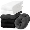Josnown Calzini Termici Uomo, 5 Paia Calze di Lana Addensati e Caldi, Design Morbido e Accogliente in Spugna Intera, Taglia 39-45