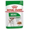 Royal Canin Size Wet Mini Bocconcini Carne in Salsa Alimento Umido Completo per Cani Adulti fino 10 kg età +8 Anni Busta 85 gr