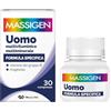 Massigen - Uomo, Formula Specifica, Integratore Multivitaminico e Multiminerale per Vitalità Maschile, Sostiene il Sistema Immunitario, con Magnesio e Zinco, 30 Compresse