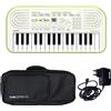 Casio SA-50 Mini Tastiera 32 tasti + Echord B-37 Borsa x tastiera + Alimentatore
