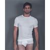I Magazzini Sorriso ART. 513 MAGLIA UOMO MEZZA MANICA GIROCOLLO IN FILO DI SCOZIA - MORETTA