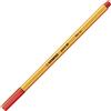 Stabilo 88/48 - Penna a punta fine 88, tratto 0,4 mm, colore: Rosso chiaro