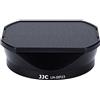 JJC LH-JXF23 Black Copriobiettivo e Paraluce per Obiettivo Fotografico Fujinon XF 23mm F1.4, XF 56mm F1.2 R, XF 56mm F1.2 R APD con Chiusura a Scorrimento Sostituisce Fujifilm LH-XF23