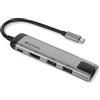 Verbatim USB-C Multiport Hub - USB 3.1/ USB 3.0 x 3 / HDMI/ RJ45, 49141