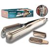 Cecotec Piastra per Capelli Professionale Ritualcare Air Lisse 2In1 Champagne. 1000W, Asciuga e Liscia, Motore Digitale 106000 Rpm, Funzione Plasma, Sensore di Blocco Piastre, 3 Temperature