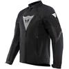 Dainese - Air Graphics Tex Jacket, Giacca Moto Estiva, Ventilata e Leggera, con Protettori Morbidi su Spalle e Gomiti, Man, Nero/Bianco Diamante, 46