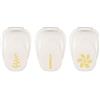 Vaessen Creative - Fustellatrice per Carta Set Natale 3 pz - Candela (2,5 x 0,4 cm), Petalo (1,9 x 2,4 cm), Felce (1,4 x 2,5 cm) - Accessori per Fai da Te e Scrapbooking e Biglietti