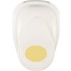 Vaessen Creative Fustellatrice per Carta-Ovale Dentellate di 2,5 x 1,7 cm-Accessori per Fai da Te e Scrapbooking-Fustella per Biglietti, Album Foto e Journaling, Oro-Bianco
