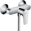 Hansgrohe Rubinetto per doccia getto laminare cristallino monocomando Talis E cromo lucido HANSGROHE
