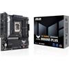 ASUS TUF GAMING B860M-PLUS, Scheda Madre Intel mATX, 12+1+2+1 Fasi di Alimentazione, Slot DDR5, PCIe 5.0, 3 Slot M.2, Ethernet Realtek 2.5 GB, DisplayPort, HDMI, USB-C 20 Gbps, Nera