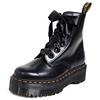 Dr. Martens 6 Eye Boot, Black Buttero, 37 EU